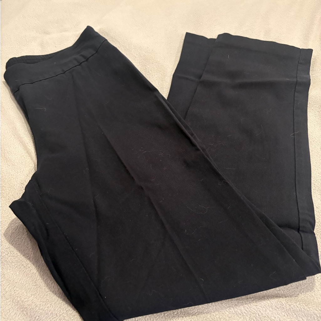 Roz & Ali Women’s Sz 8 Black Pants-Cropped/Stretchy
